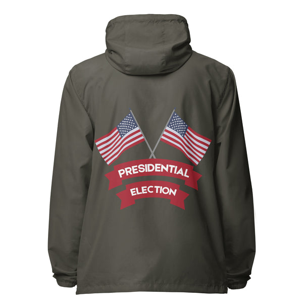 Stars and Stripes Windbreaker - Honor Your Vote - - Hoodies