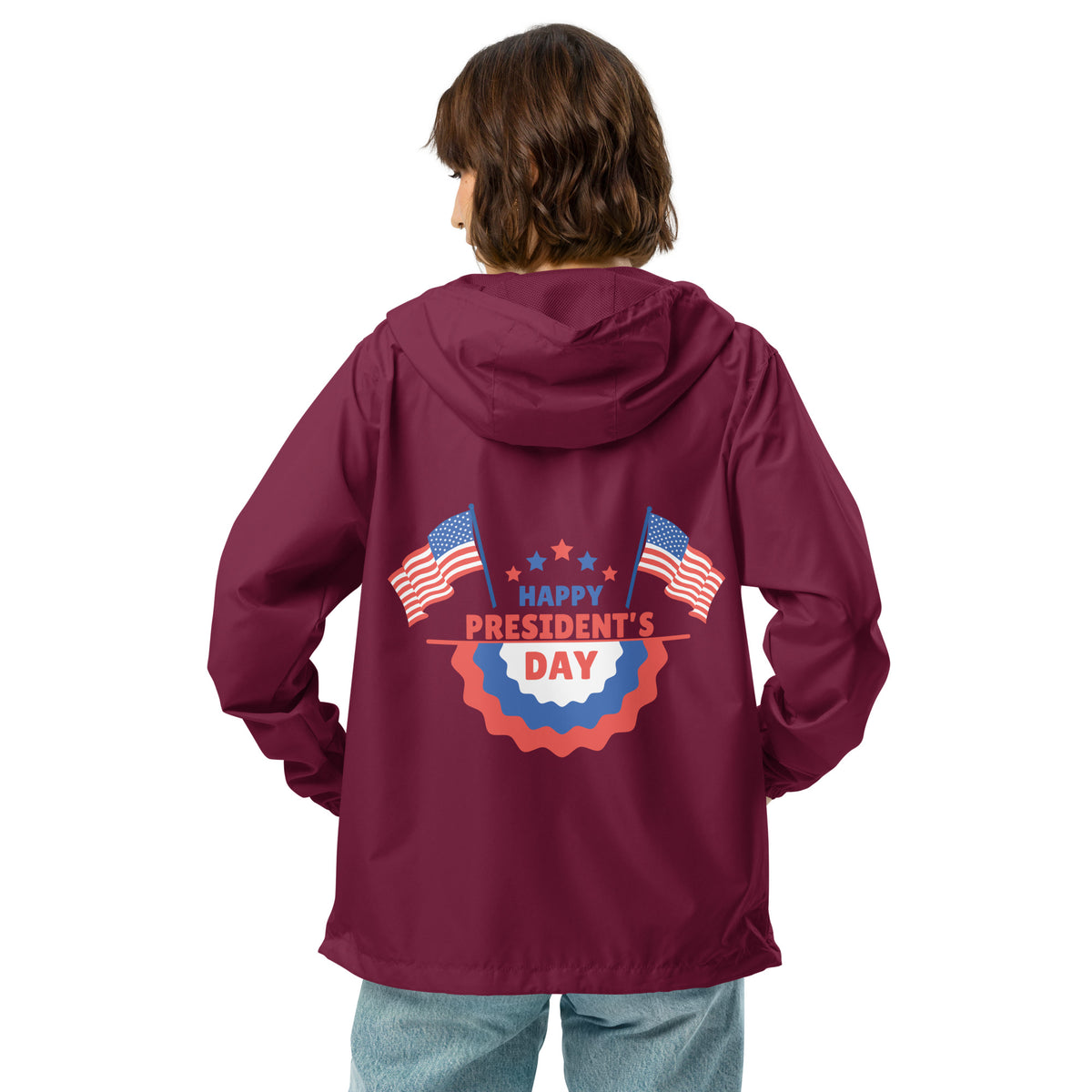 All-American Windbreaker - President's Day Special - Maroon - Hoodies