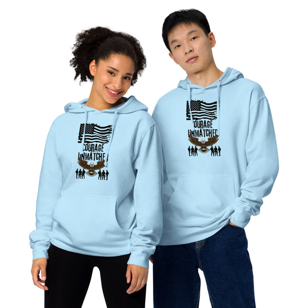 Strength and Freedom - Embrace the Eagle’s Spirit - Blue Aqua - Hoodies