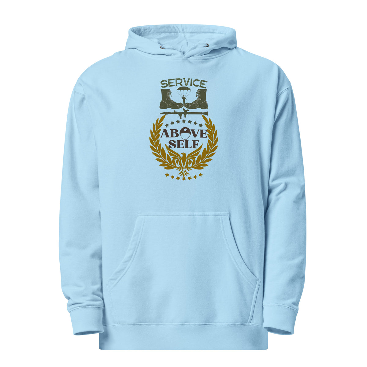 Dedication and Duty - Military Pride Hoodie - - Hoodies