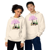 Love's Embrace - A Heartfelt Hoodie for Cherished Memories - Bone - Print Material