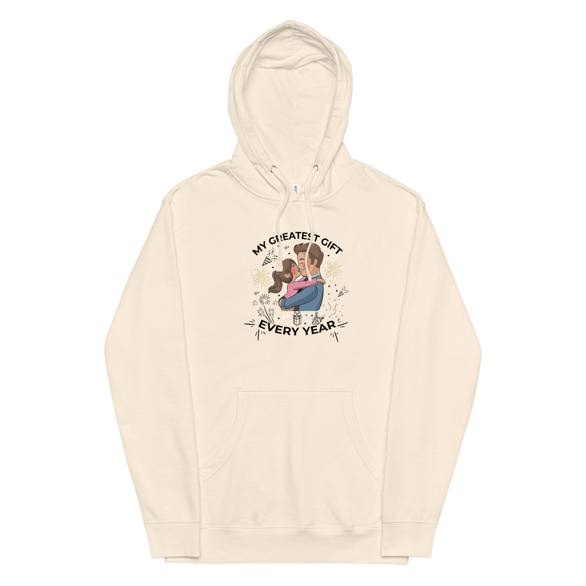 My Greatest Gift Hoodie for Loved Ones - Bone - Hoodies