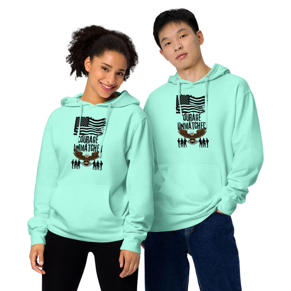 Strength and Freedom - Embrace the Eagle’s Spirit - Mint - Hoodies