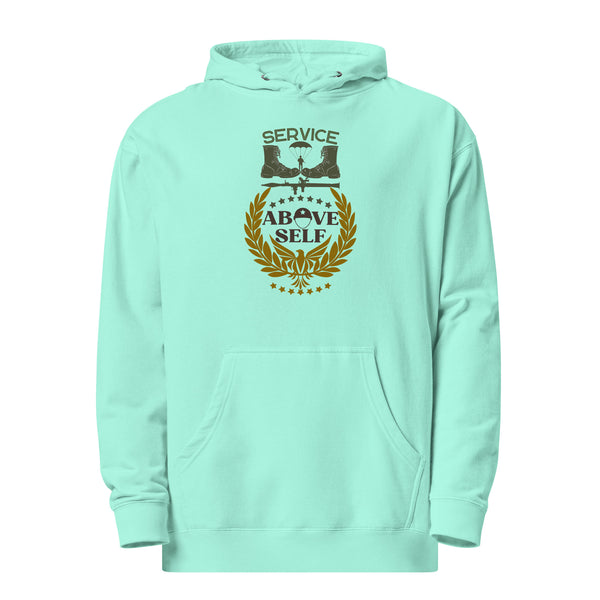 Dedication and Duty - Military Pride Hoodie - - Hoodies