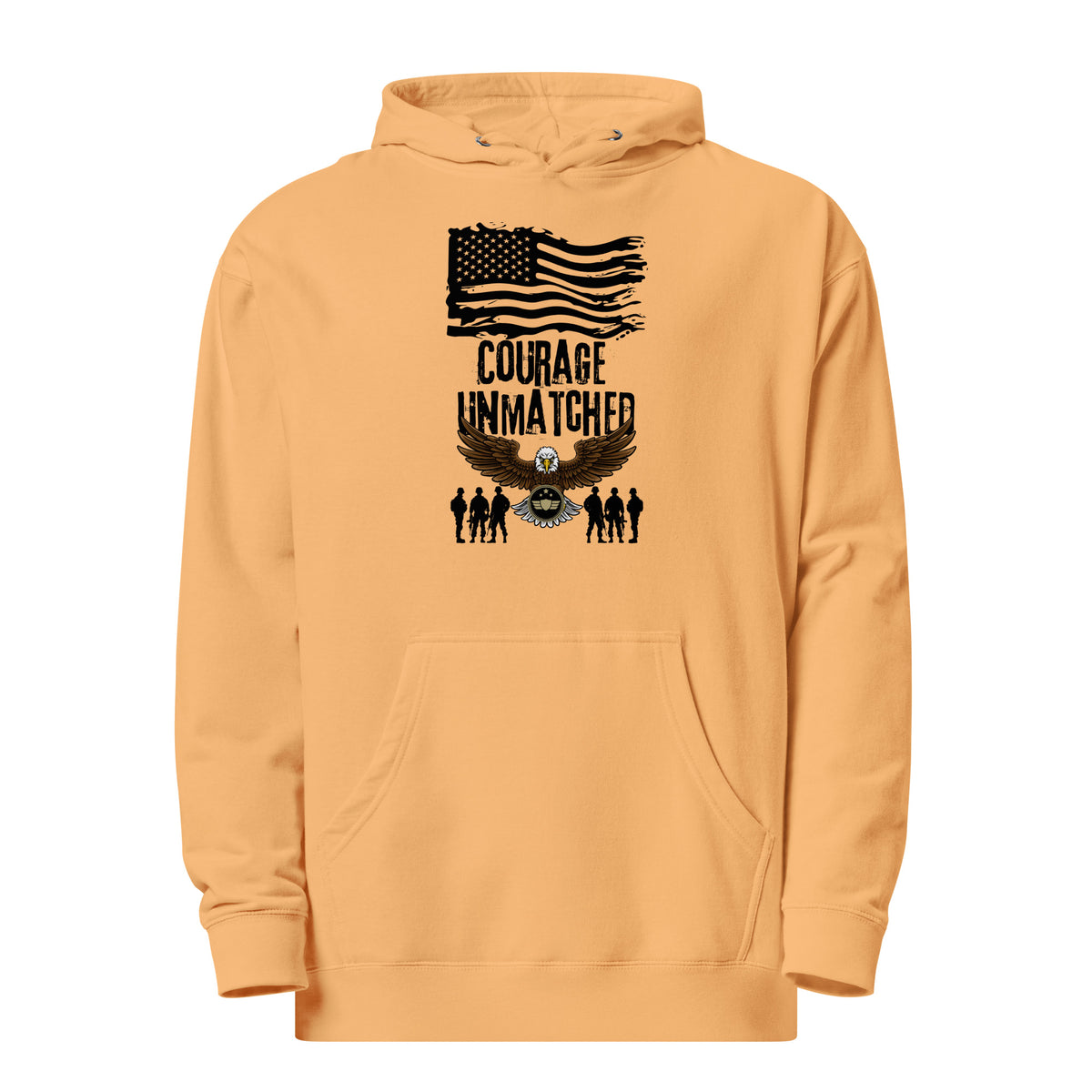 Strength and Freedom - Embrace the Eagle’s Spirit - - Hoodies