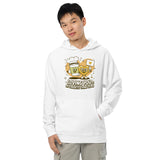 Cuteness Overload – Playful Love Hoodie for Him - White - Hoodies