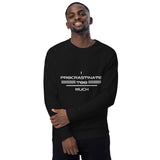 Too Much Tomorrow - Stylish Sloth Sweatshirt - - Sweatshirts