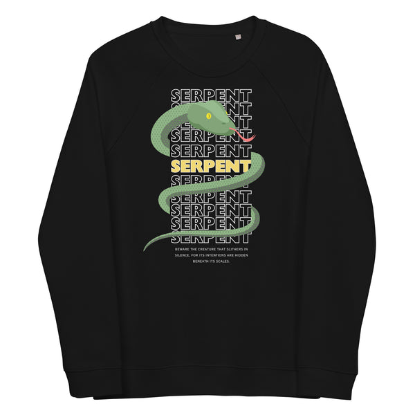 Winding Wonder - Organic Serpent Sweatshirt - - Sweatshirts