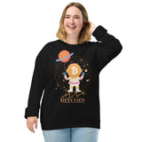 Bitcoin Voyager - Cosmic Crypto Sweatshirt - - Sweatshirts