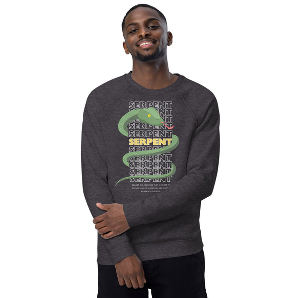 Winding Wonder - Organic Serpent Sweatshirt - - Sweatshirts