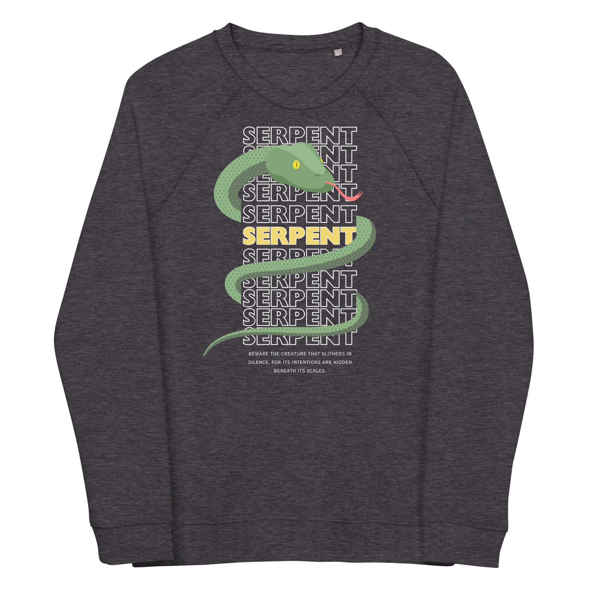 Winding Wonder - Organic Serpent Sweatshirt - - Sweatshirts