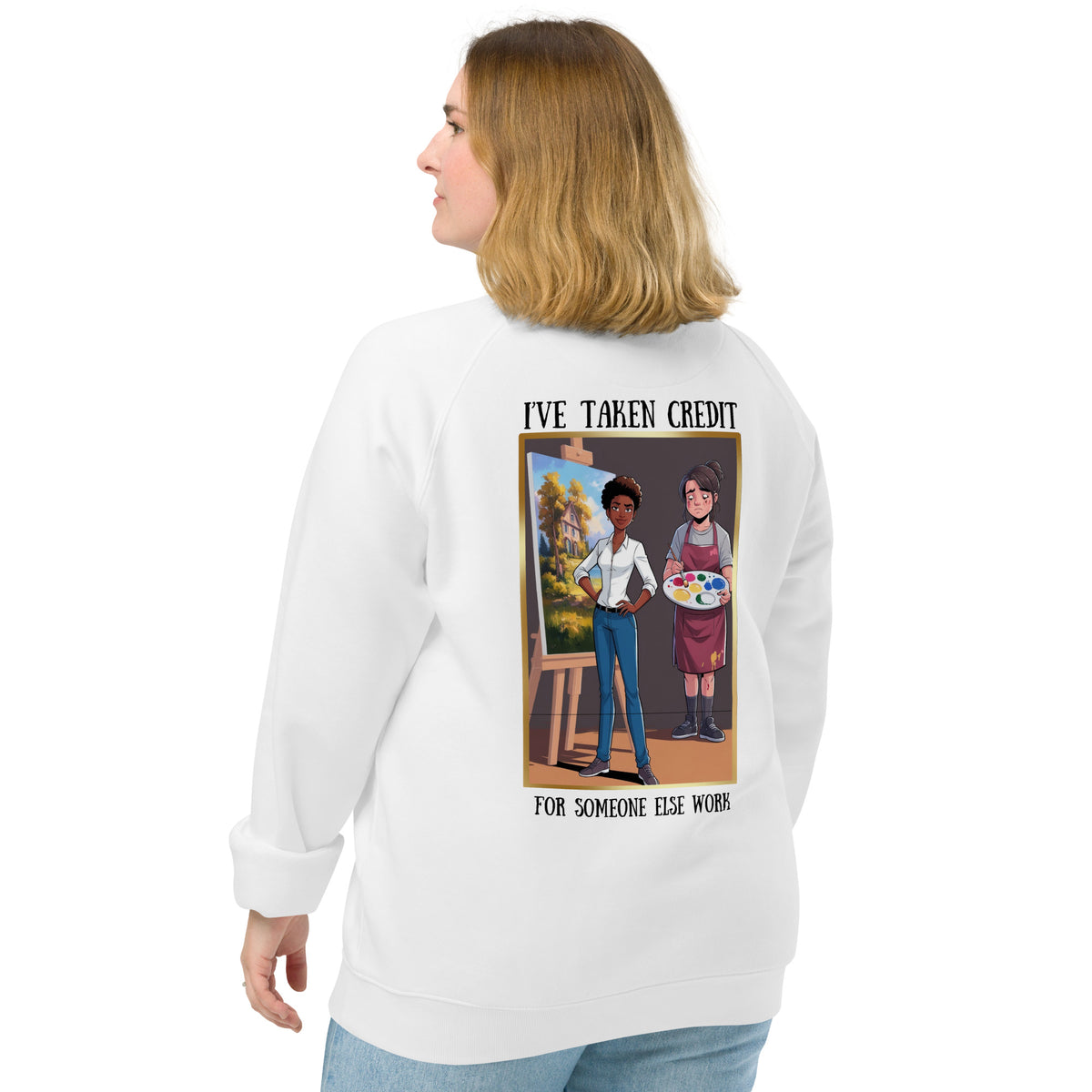 Canvas of Confessions - Unveil Your Inner Artistry - - Sweatshirts