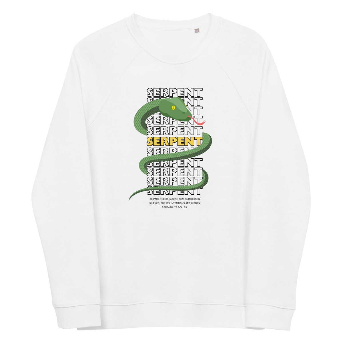 Winding Wonder - Organic Serpent Sweatshirt - - Sweatshirts