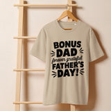 Great Child, Greater Dad Tee Gift - Desert Dust - T-shirt