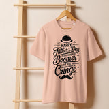 Organic Ribbed T-Shirt Gift for Dad – Father’s Day Special - Fraiche Peche - T-shirt