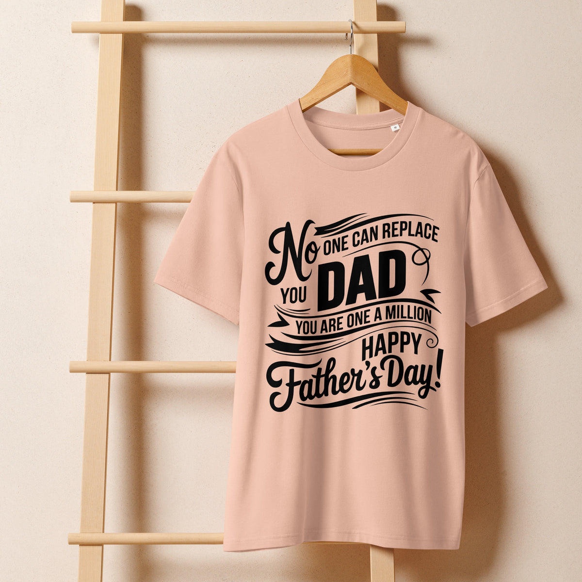 Unisex Father’s Day Tee – Premium Organic Cotton - Fraiche Peche - T-Shirt