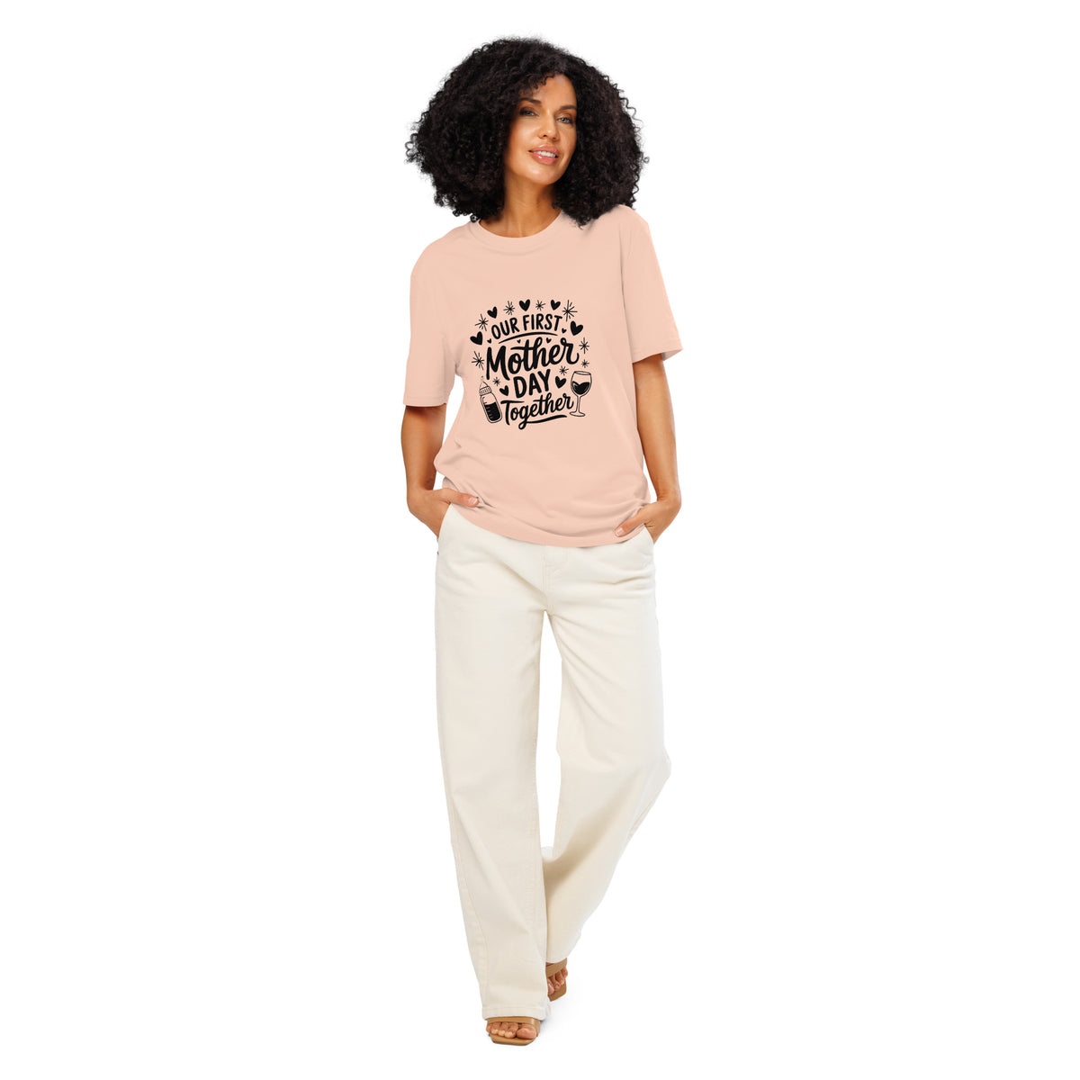 Giftomory Mother’s Day Tee – Blessed & Beautiful - - T-shirt