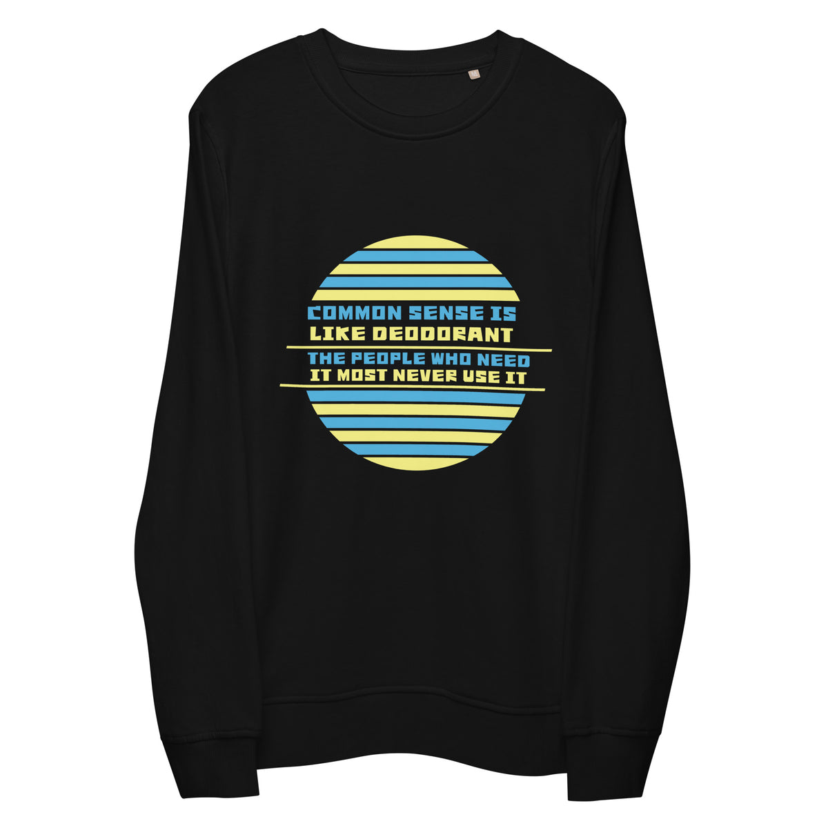 Wit and Wisdom - Common Sense Sweatshirt - Black - Sweatshirts