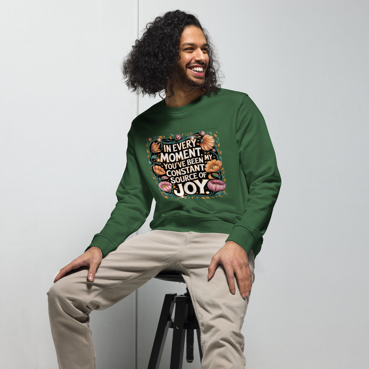 In Every Moment - Celebrate Friendship in Style - Bottle Green - Sweatshirts