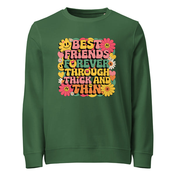 Best Friends for Life - Colorful and Joyful Tribute - - Sweatshirts