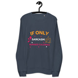 Calorie-Free Humor - Bold Sarcasm Design - French Navy - Sweatshirts