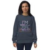 Wi-Fi Lover - Here Just for the Signal - French Navy - Sweatshirts