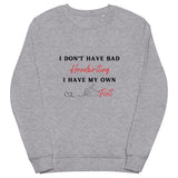 Bold & Personal - My Handwriting, My Font - - Sweatshirts