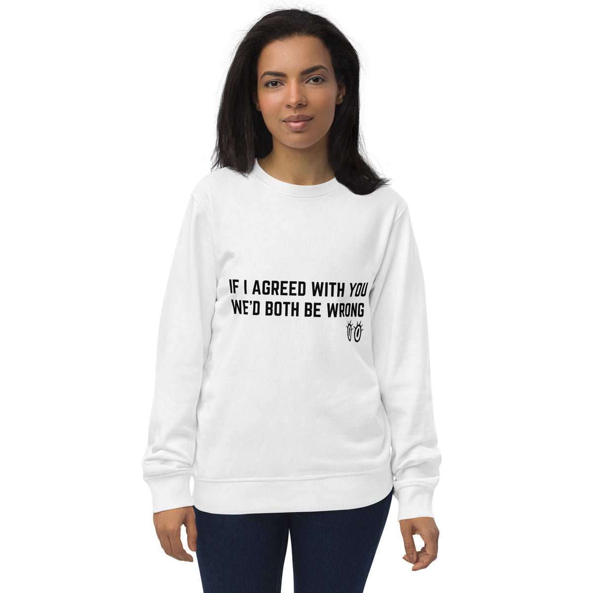 Clever Comebacks - Short Temper Statement - White - Sweatshirts