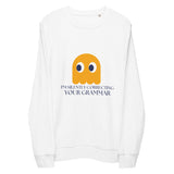 Grammar Ghost - Silent Correction Sweatshirt - XXL - Sweatshirts