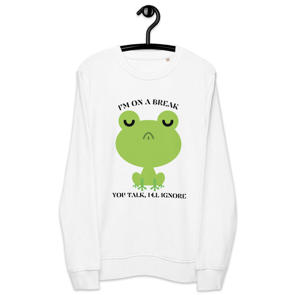 Break Time - Frog and Fun Sweatshirt - - Sweatshirts