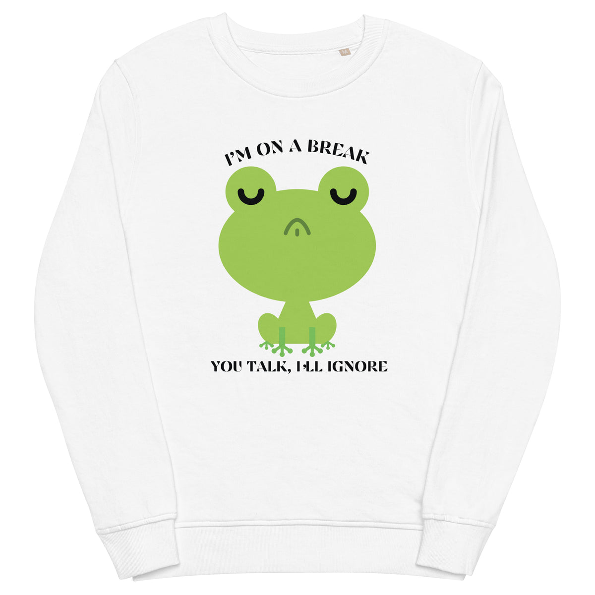 Break Time - Frog and Fun Sweatshirt - - Sweatshirts