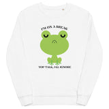 Break Time - Frog and Fun Sweatshirt - - Sweatshirts