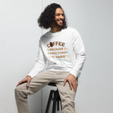 Coffee & Laughs - Adulting Is Hard Sweatshirt - XXL - Sweatshirts