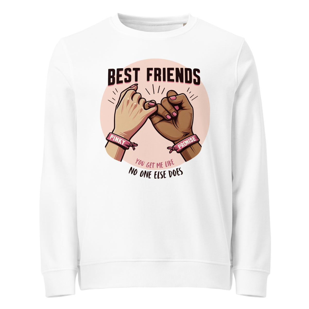 A Promise of Friendship - Best Friends Sweatshirt - - Sweatshirts