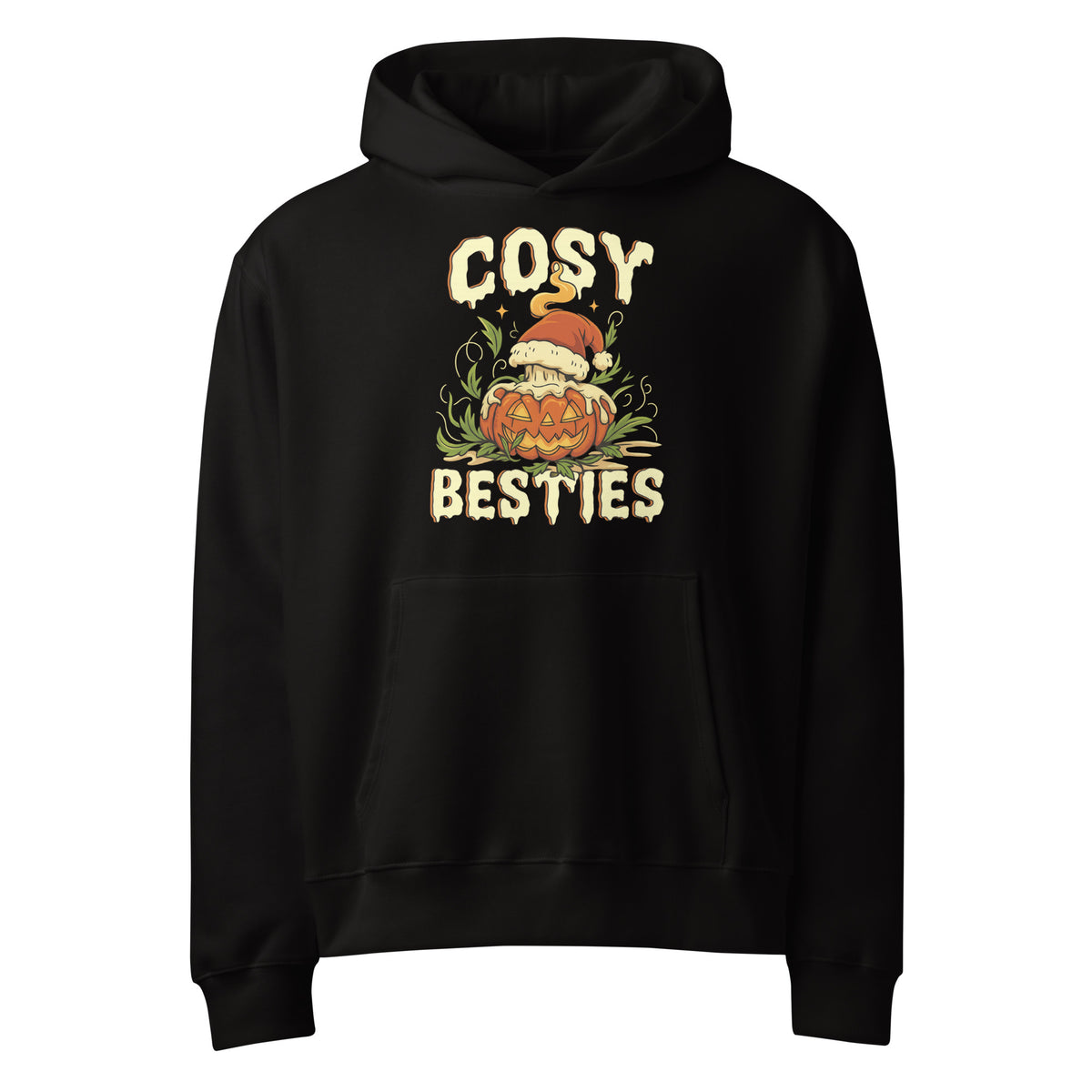 Cozy Pumpkin Hoodie – Festive Gift for Best Friends - - Hoodies
