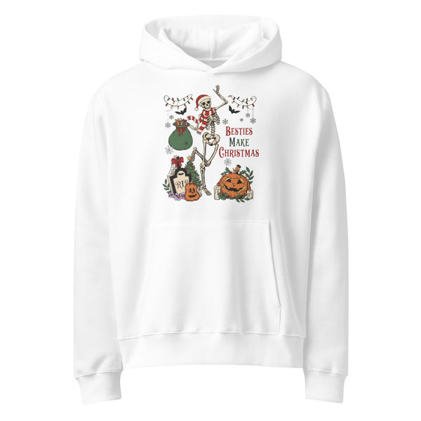 Besties Make Christmas Hoodie – Gift of Fun & Friendship - - Hoodies