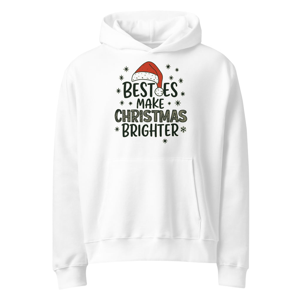 Christmas Besties Hoodie – Cozy Holiday Gift for Friends - - Hoodies