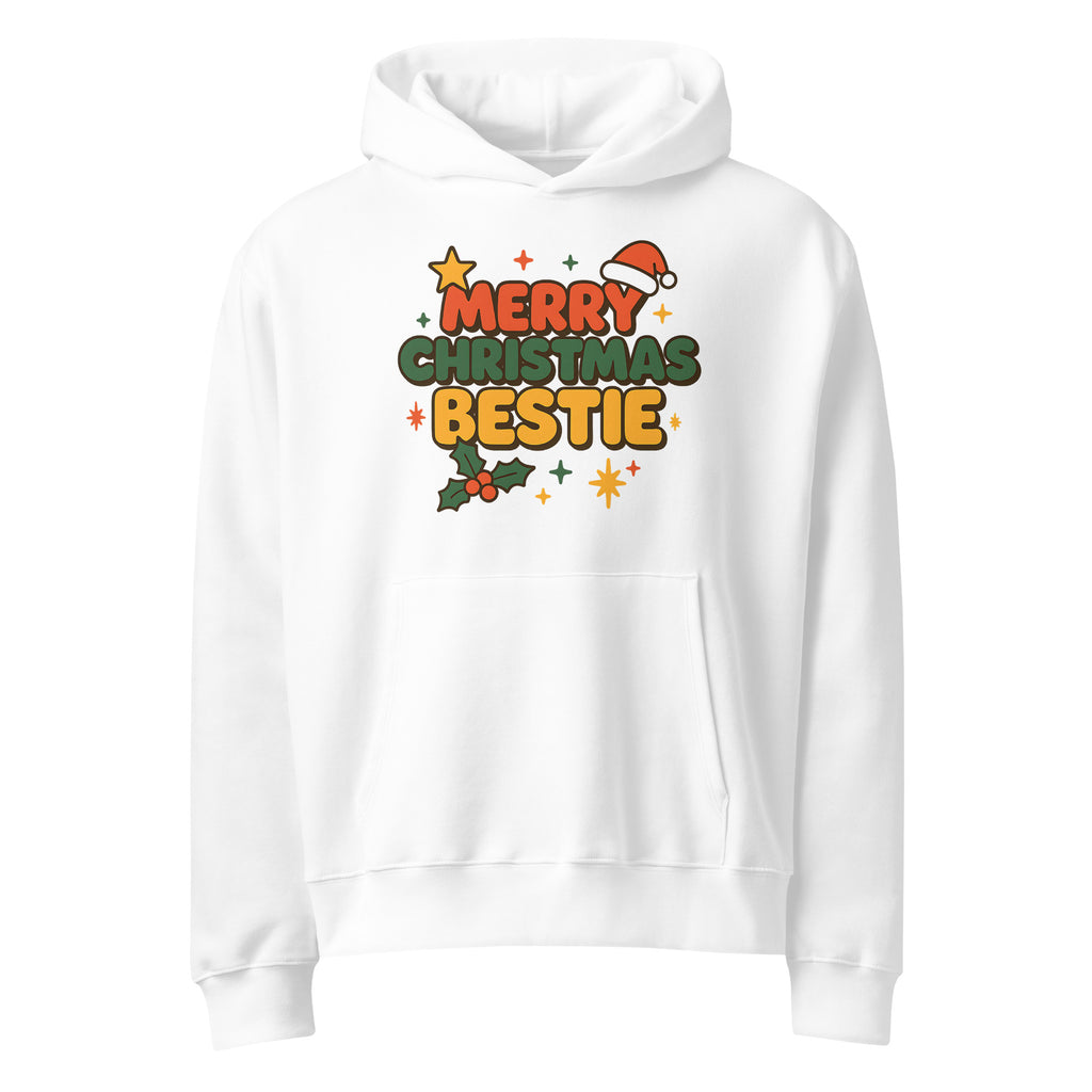 Festive Bestie Hoodie – Perfect Christmas Gift for Friends - - Hoodies