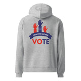 Raise Your Hand for Change - Unisex Civic Duty Hoodie - Athletic Heather - Hoodies