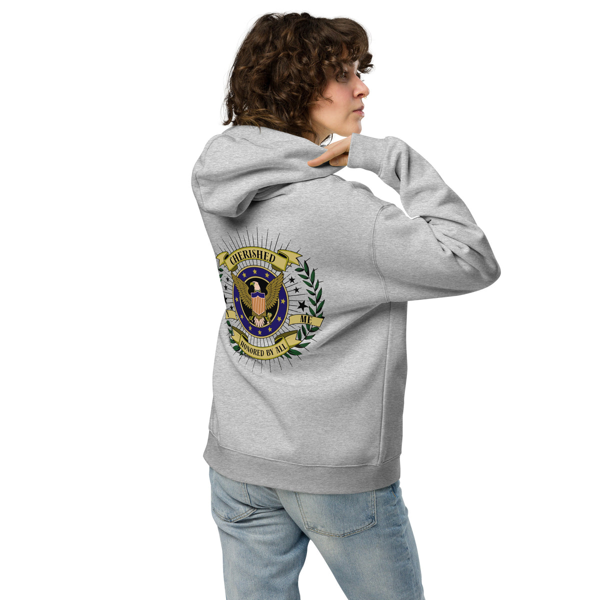 Pride and Patriotism - Honoring Heroes with AS Color - - Hoodies