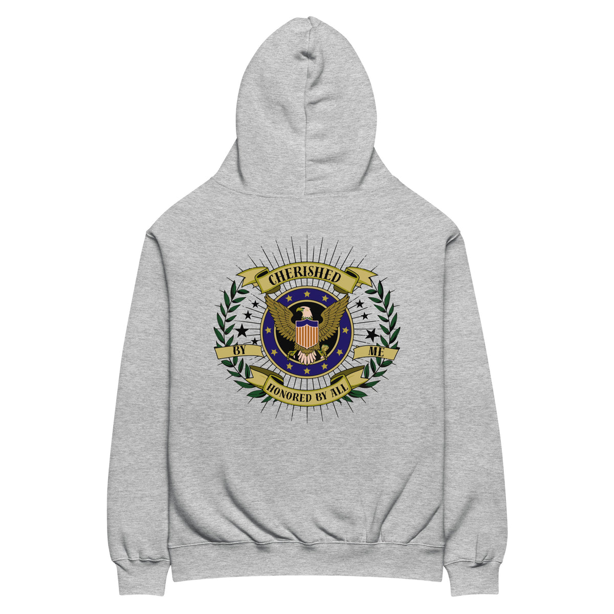 Pride and Patriotism - Honoring Heroes with AS Color - - Hoodies