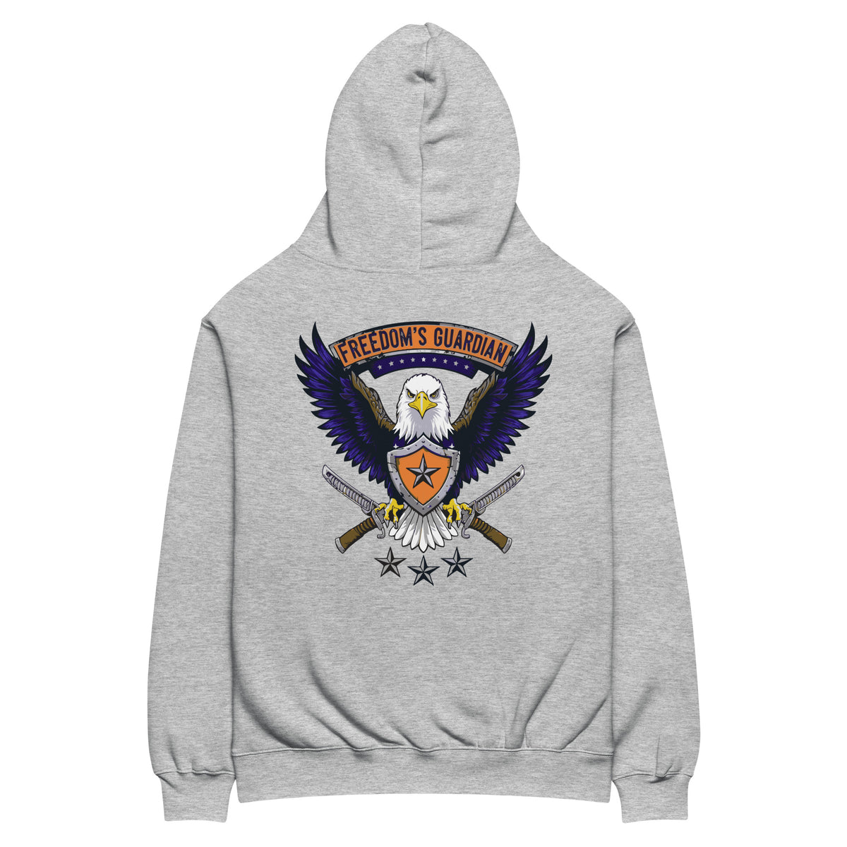 Bold & Brave - A Symbol of Freedom and Protection - - Hoodies