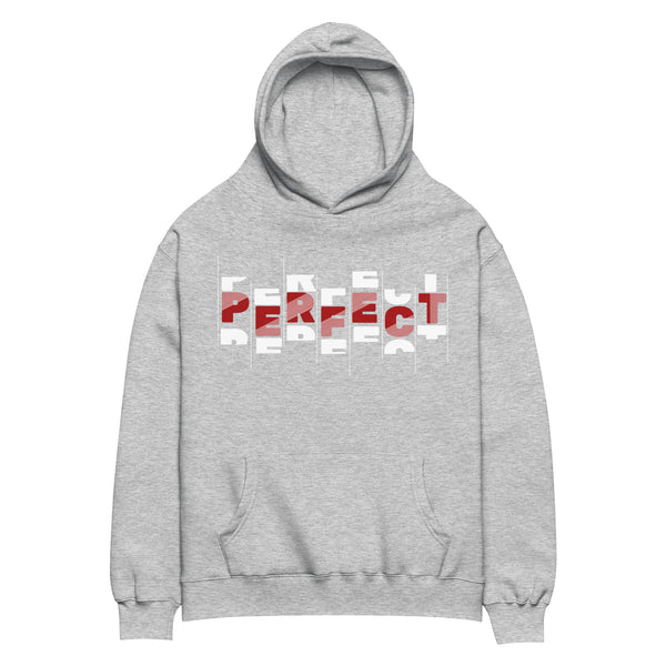 Fragmented Perfection - Modern Typographic Hoodie - - Hoodies