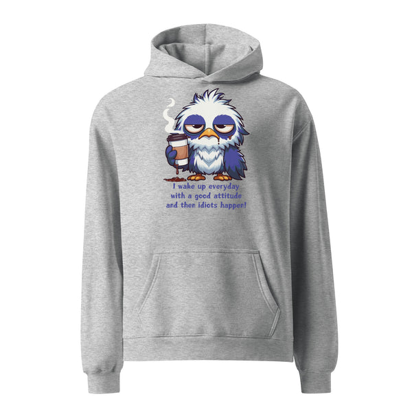 Daily Dose of Humor - Grumpy Bird Hoodie - - Hoodies