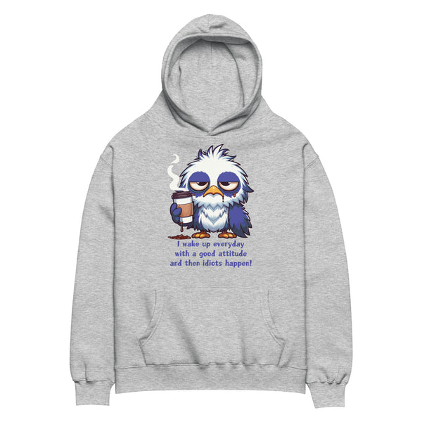 Daily Dose of Humor - Grumpy Bird Hoodie - - Hoodies