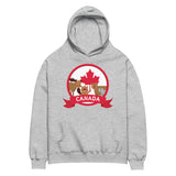 Canadian Critters - Cozy Wildlife Hoodie - - Hoodies