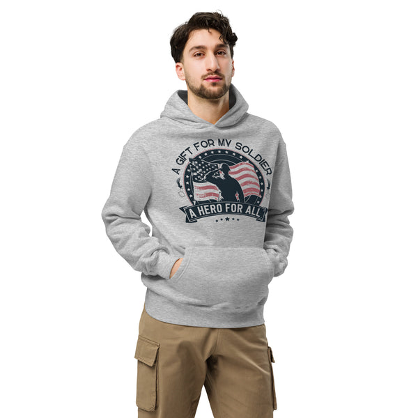 Patriotic Pride - Honoring Our Heroes with AS Color - - Hoodies