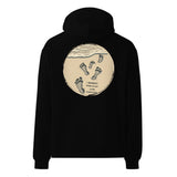 Footprints of the Past Hoodie - A Journey of Reflection - - Hoodies