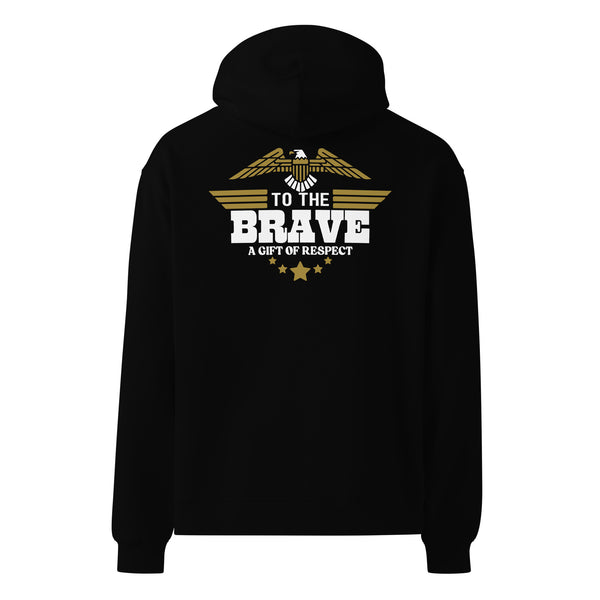 A Tribute in Gold - Military Symbolism and Style - Black - Hoodies