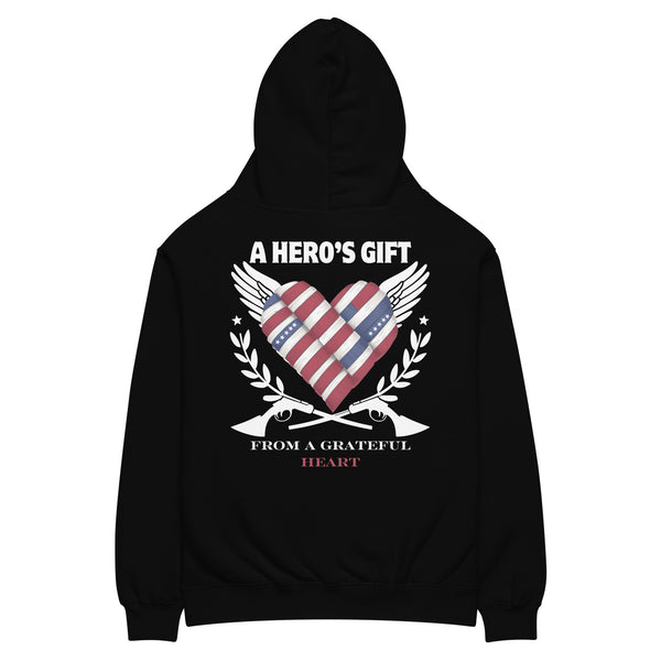 A Hero’s Gift from the Heart – Honoring Military Bravery - - Hoodies